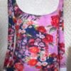 IMG_8923 Women's floral and lace color block top