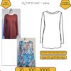 Q-tee tunic pattern cover