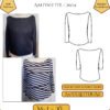 aaliyah tee cover m-xl Aaliyah tee pattern cover