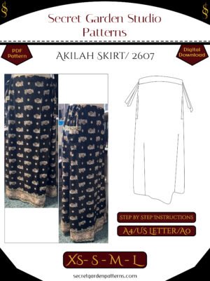 The Akilah Skirt is a beautifully modest maxi skirt designed with comfort, practicality, and timeless style in mind. Featuring a gentle A-line silhouette, a soft drawstring waistband, and roomy patch pockets, this skirt is made for everyday wear — whether you’re running errands, enjoying a quiet afternoon, or dressing it up for a special moment.